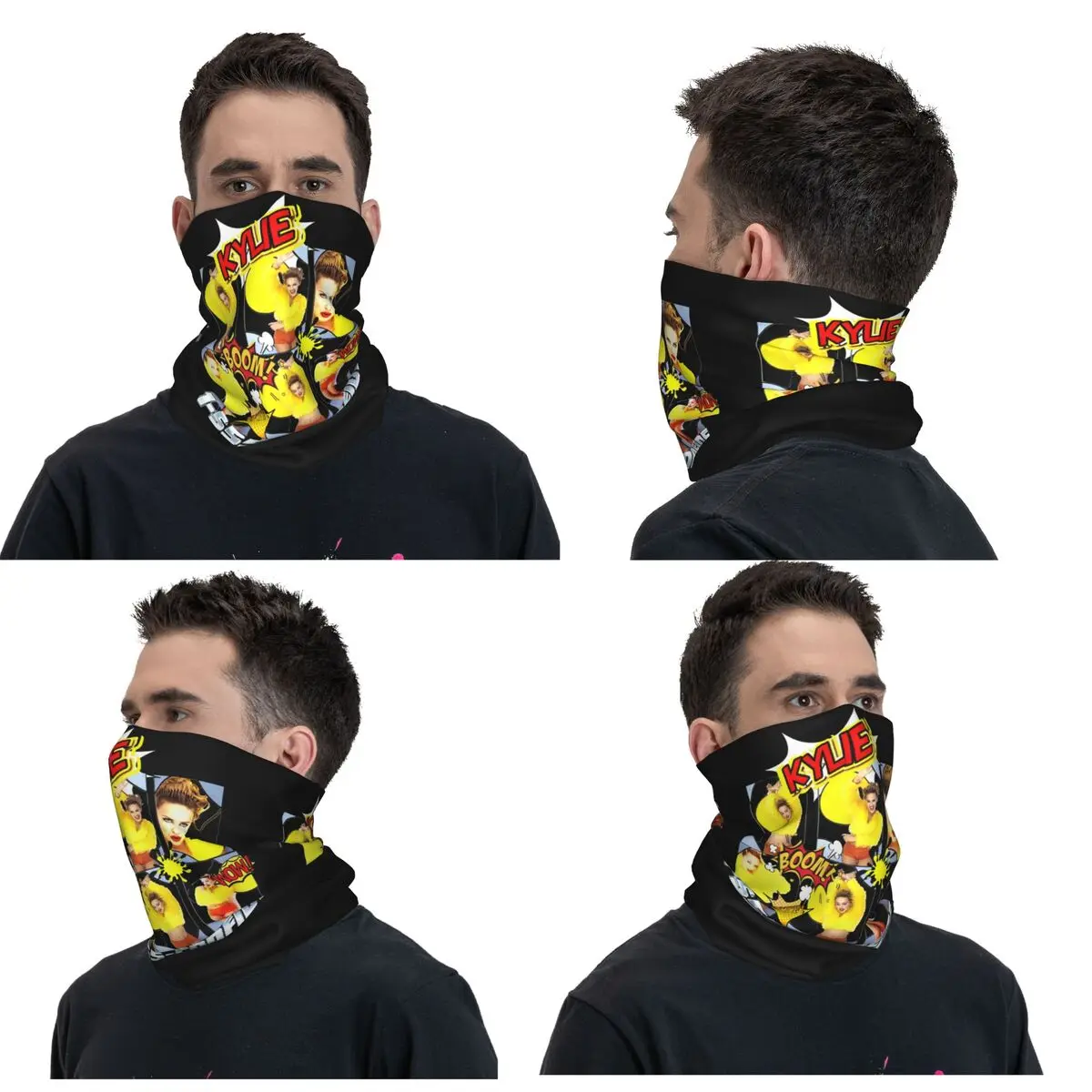 Kylie Minogue - Confide In M Bandana Neck Cover Printed Mask Scarf Warm Headwear Running For Men Women Adult Windproof