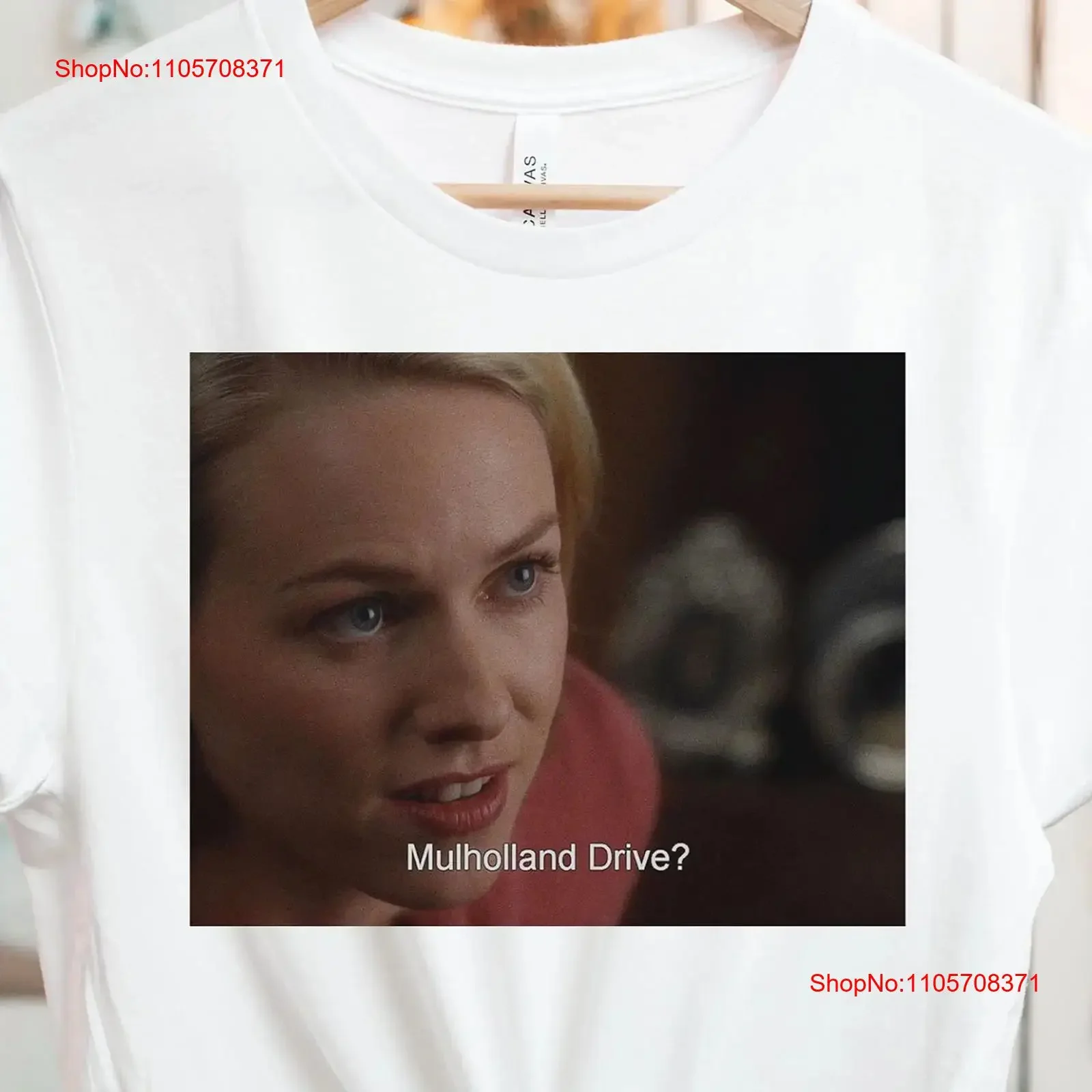 Mulholland Drive David Lynch Movie T Shirt gift fan Blue Velvet Frank Booth Cool gifts vintage Washed Soft streetwear Casual