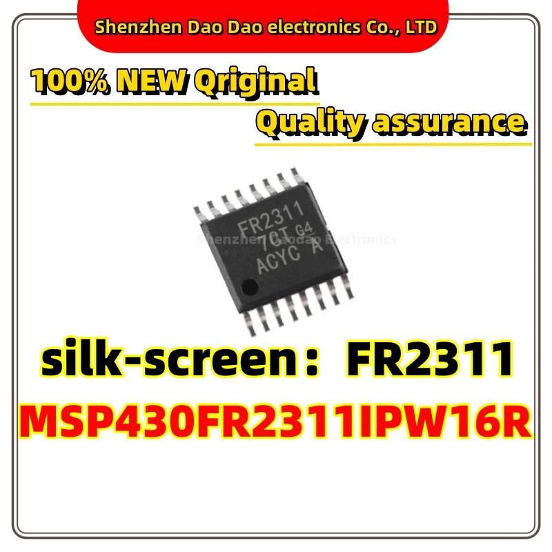 10Pcs FR2311 MSP430FR2311IPW16R TSSOP-16 Signal microcontroller chip new original