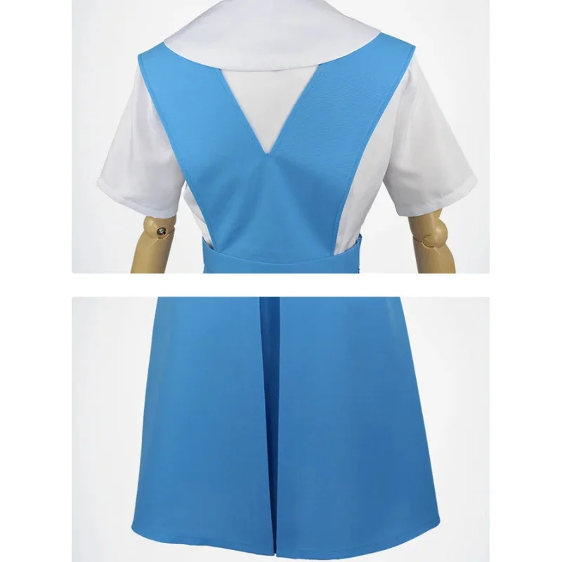 

Anime Cosplay Ayanami Rei Cosplay Eva Costumes Sweet Dress Women JK Uniform Asuka Cos Clothing Animes Costumes Halloween Party