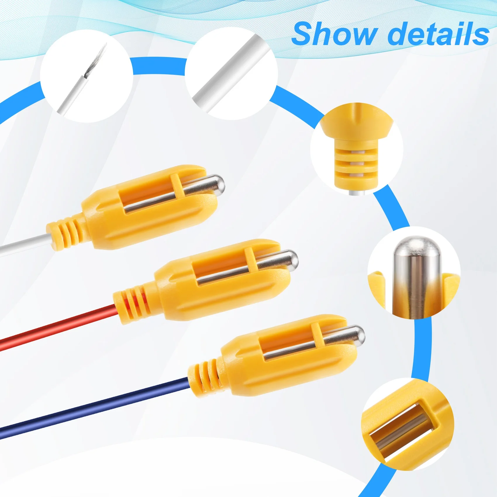 A14M 1.5M/ 2.5M/3.5M(a group of 3 colors) Water level controller, level controller tank water level control induction sensor hea
