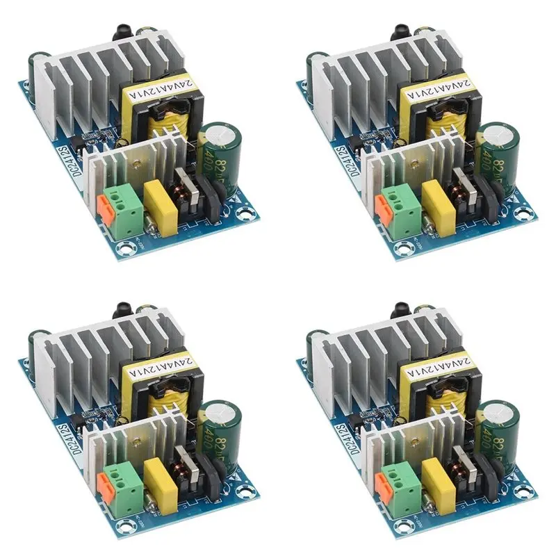 【CYBER MONDAY】4X AC-DC 24V 4A / 12V 1A Switching Power Supply Board Circuit Module Switching Power Supply Module
