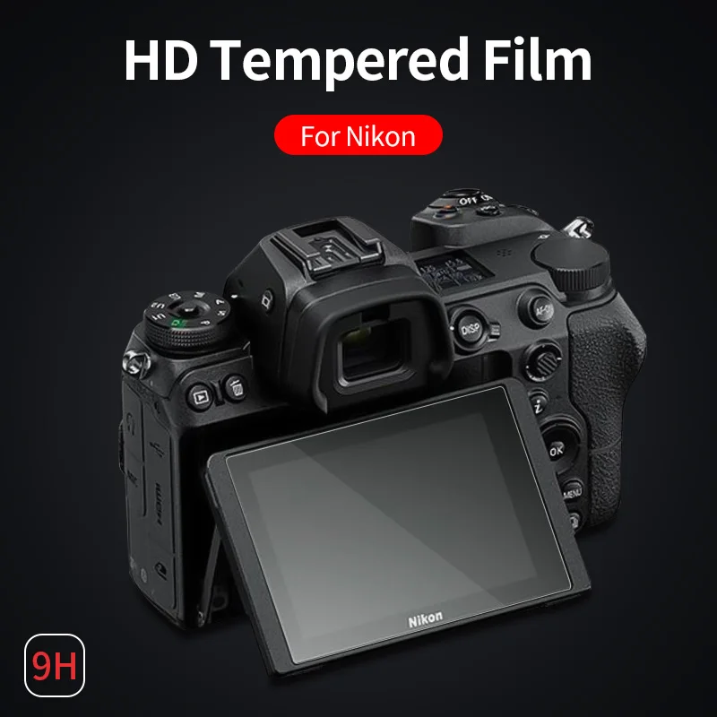 For Nikon Camera Screen Protector Film D7200/D7100 D7500 D850 DZ5 Z7/Z7II Z6/Z6II/Z9 Tempered Glass Scratch-Proof