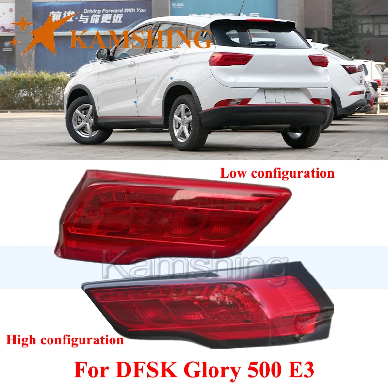 

CAPQX Rear Bumper Taillight For DFSK Glory 500 E3 Rear Brake Light Stop Lamp Signal Light Tail Light Taillamp