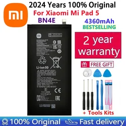 100% Original High Quality BN4E Xiao Mi Replacement Battery 4360mAh For Xiaomi Mi Pad 5 Pad5 Tablet Rechargeable Phone Batteries