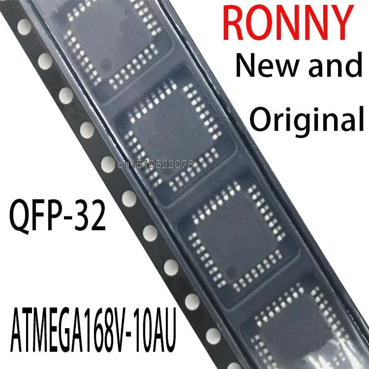 

10PCS New and Original ATMEGA168V 10AU MEGA168V-10AU MEGA168V 10AU QFP-32 ATMEGA168V-10AU