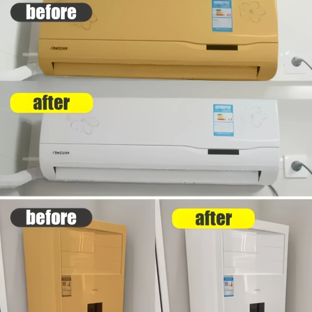New Multifunctional Yellow Stain Remover, Highly Effective for Refurbishing Plastic Household Items Like Air Conditioners, Refri image 6