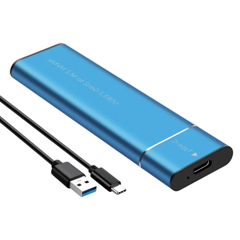 

M.2 NVME Solid Disk Housing Case with Rapid 10Gbps Transfer Aluminum Casing Efficient Thermal Management