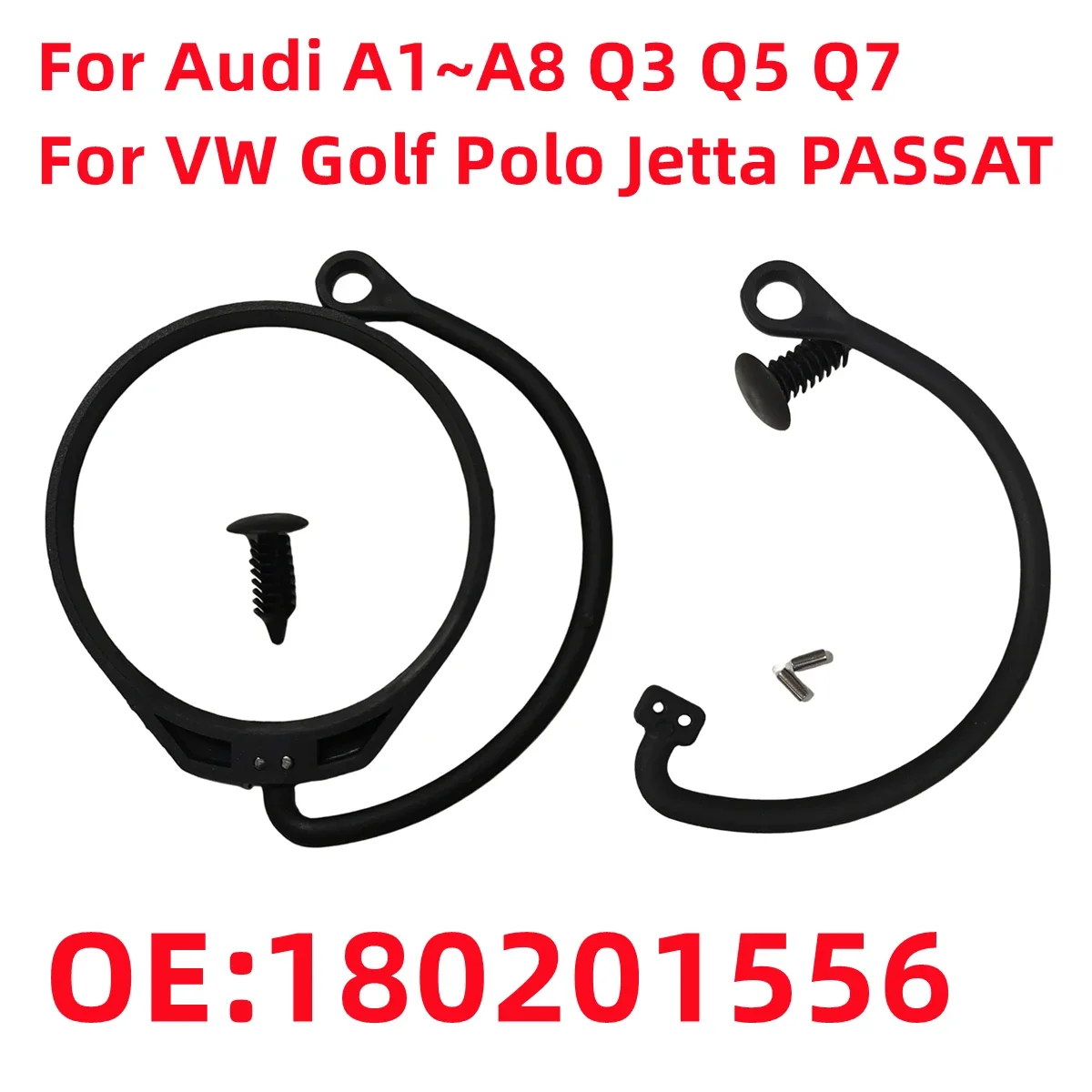 180201556 Fuel Tank Cap Cover Line Cable Band Cord Rope For Audi A1 A3 A4 A5 A6 A7 A8 Q3 Q5 Q7 Q8 S1 S3 S4 S5 RS3 RS4 RS5 RS6 TT