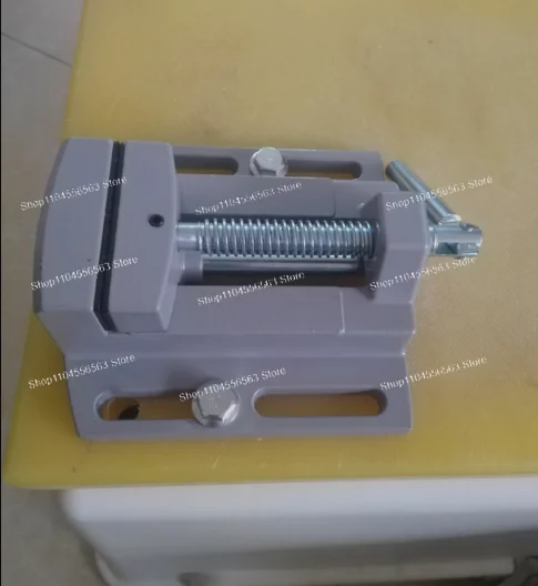 

2,5-дюймовые алюминиевые фрезерные станочные тиски с максимальным раскрытием 68 мм, прецизионный сверлильный зажим для верстака и настольного точила