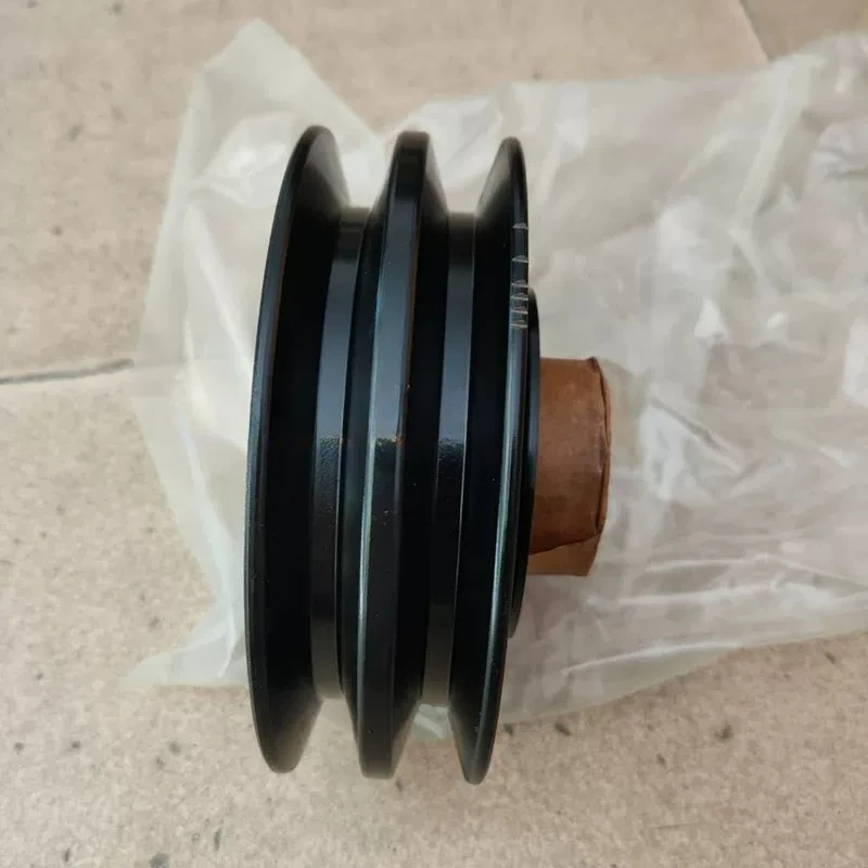 Crankshaft Belt Pulley Fit 4JG1 4JB1 Engine For Hitachi ZX70 Daewoo 55 Sumitomo 60 Excavator Repair Parts