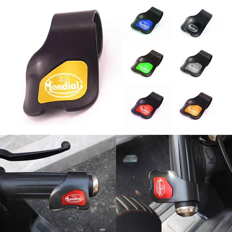 Motorrad-Griff, Gas-Assistent-Clip, Arbeitsschoner für Fb Mondial Flat Track Hps 300 Hipster Pagani 1948 Sport Classic