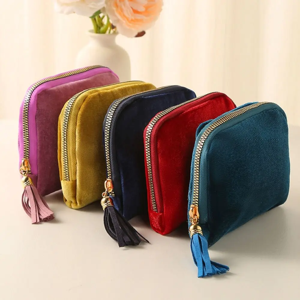 Fashion 6-Layer Jewelry Storage Bag Portable Anti-Scratch Women's Wallet Elegant Soft Travel Jewelry Case Home Storage