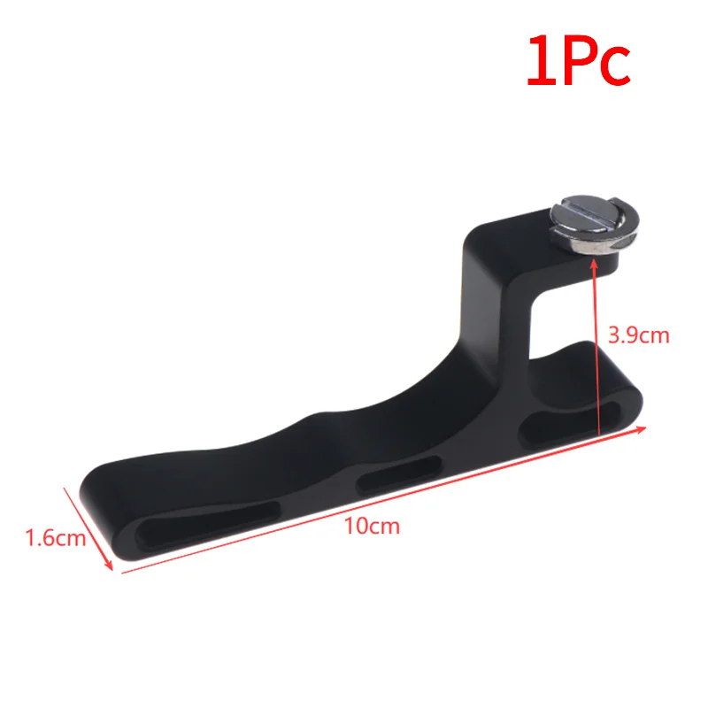 1Pc Aluminum Alloy Flashlight Handle With 1/4 UNC Screws For Convoy 3X21B 3X21C 3X21D 3X21E Flashlight Accessories