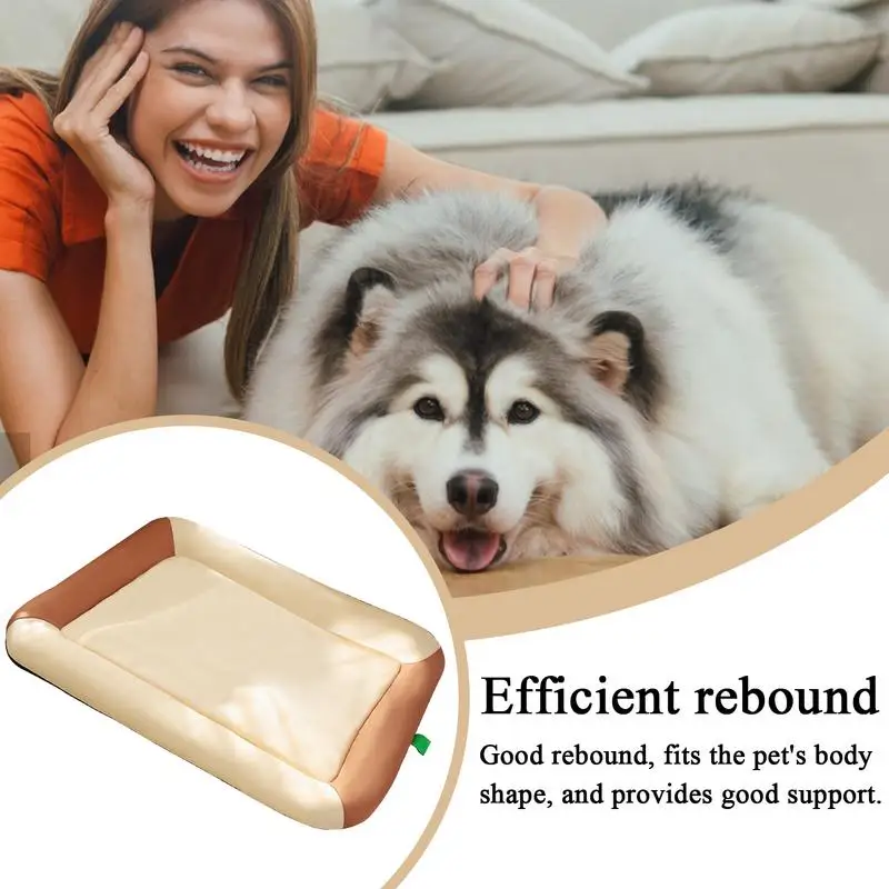 

Water Resistant Dog Bed Soft Cat Resting Pad Breathable Soft Resting Cushion For Car Kitten Bedroom Car High Rebound Puppy Pad