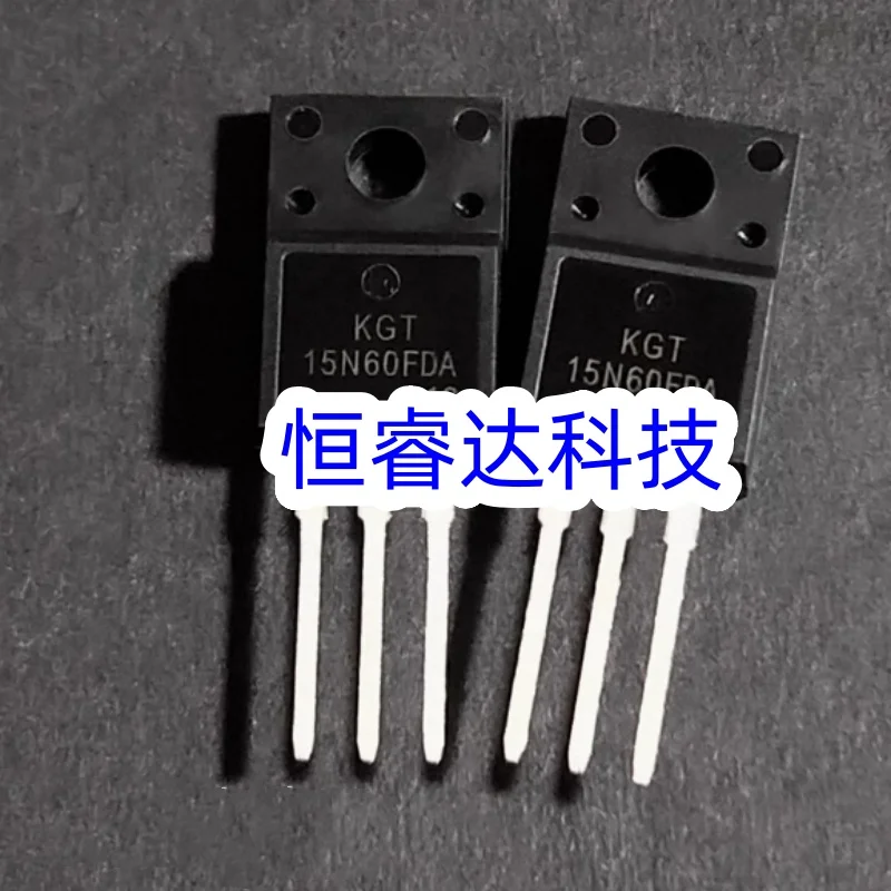 100% New Imported Original KGT15N60FDA 15N60FDA TO-220F IGBT MOS FET 15A 600V