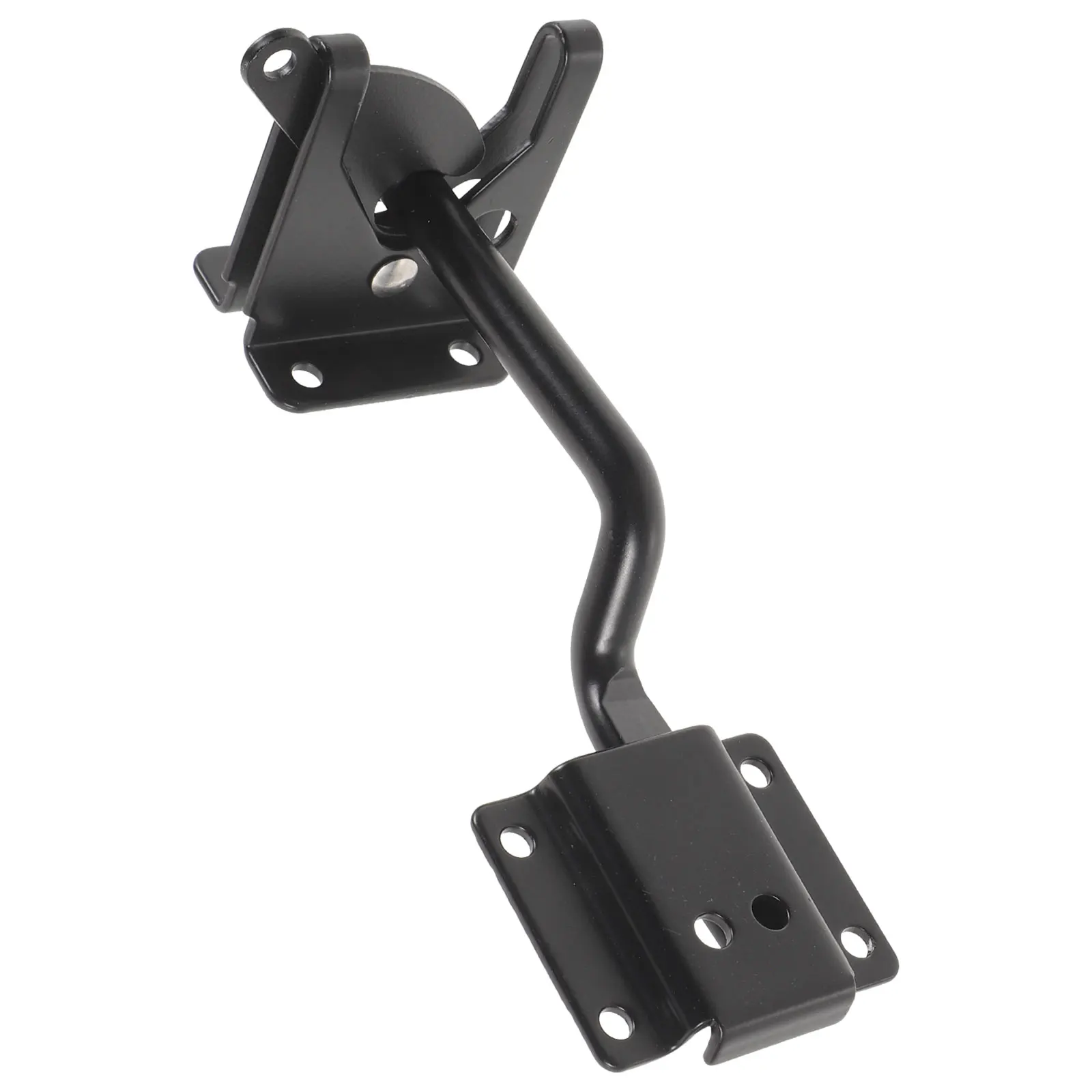 

Fence Hinge Latch Electroplated Galvanized Lock Door Buckle 144 Long Gate Latches Metal Wooden Heavy Duty Safe Reliable Anti