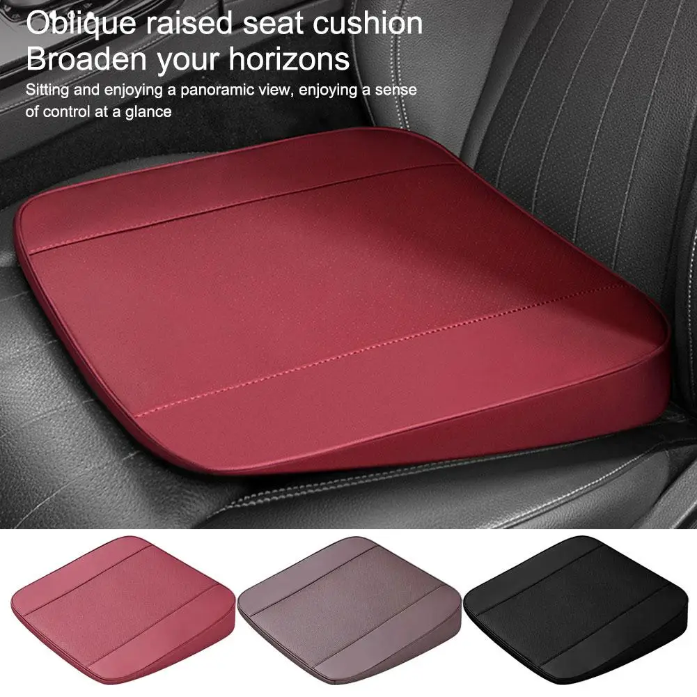 Car Booster Seat Cushion Heightening Height Boost Mat Breathable Portable Car Seat Pad Fatigue Relief Suitable For Cars Cha R2U6