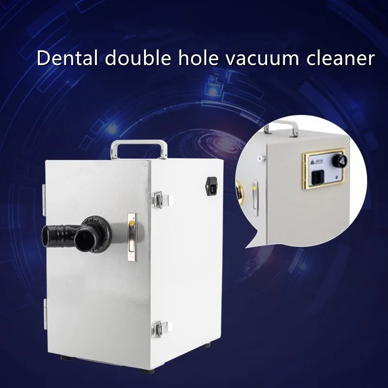 Dental Lab Vacuum Dust Extractor digital control Double wheel strong power motor Dental Dust Collector JT-26B