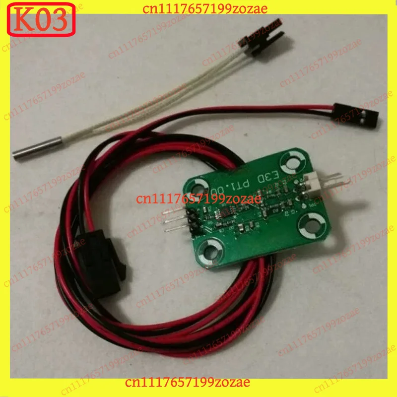 PT100 Thermocouple Temperature Control Board & Sensor Extension Cable Replacement Parts for E3D V6 Reprap 3D Printer Accessories