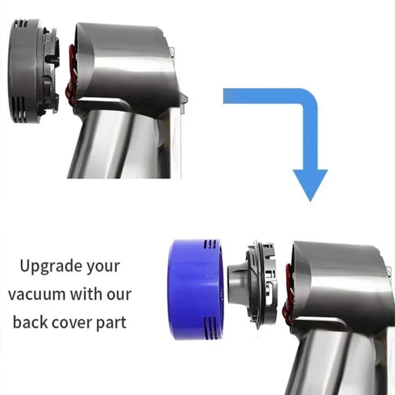 モーターバックカバースペアパーツダイソン V7 V8 ハンドヘルド掃除機モーター本体リアカバー Hepa フィルターアクセサリー