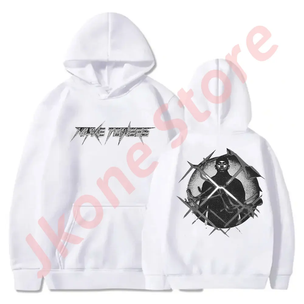 Myke Towers Barbed Wire Merch Hoodies New Logo Pullovers Women Men Fashion HipHop Streetwear Sweatshirts