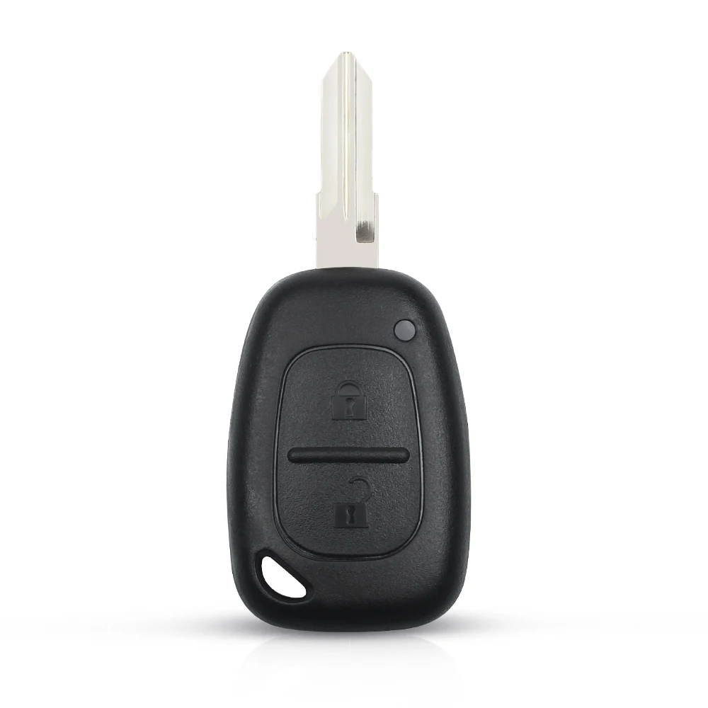 KEYYOU Funkschlüsseletui mit 2 Tasten für Renault Opel Vauxhall für Nissan Vivaro Traffic Primastar