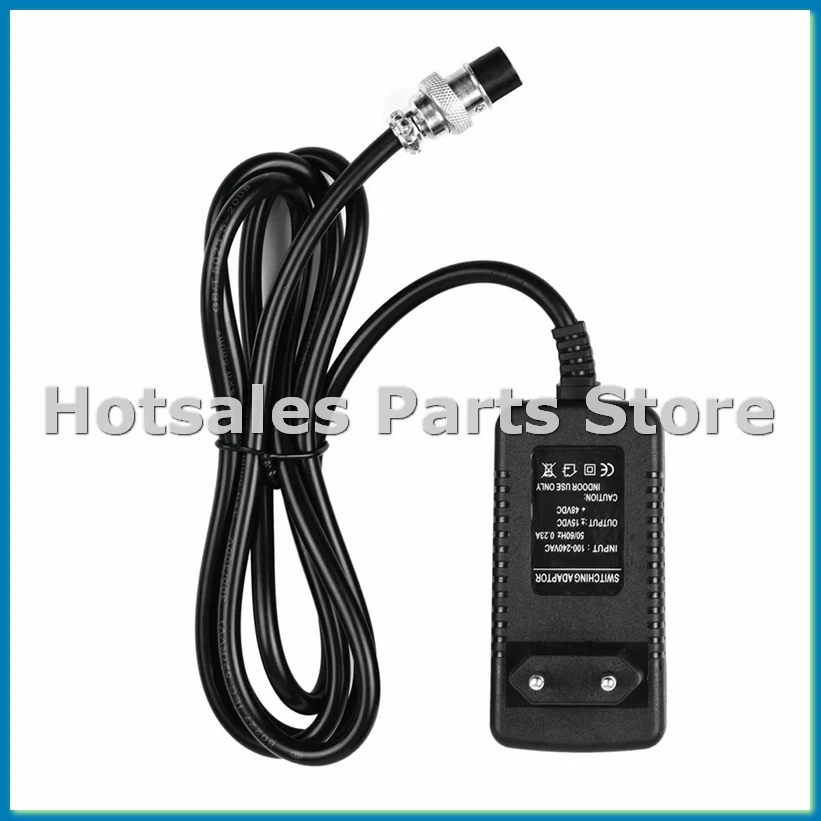 Mixing Console Mixer Power Supply AC Adapter 15V/48V 0.23A Universal 4-Pin Connector for 16 Channels Mixing EU Plug-A79M