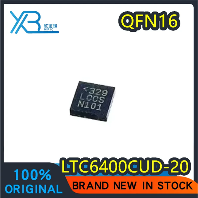 

(5/20 pieces) LTC6400CUD-20 Code LCCS LTC6400IUD-20 QFN-16 LTC6400 New Original Linear Amplifier Spot Electronics