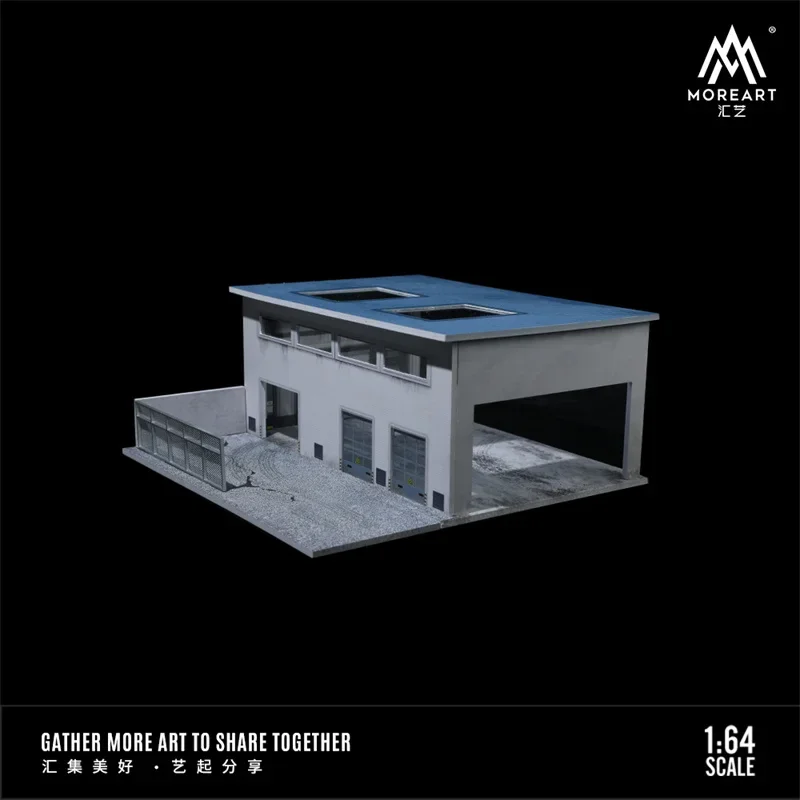 MoreArt 1:64 FACTORY BUILDING SCENE MODEL Diorama