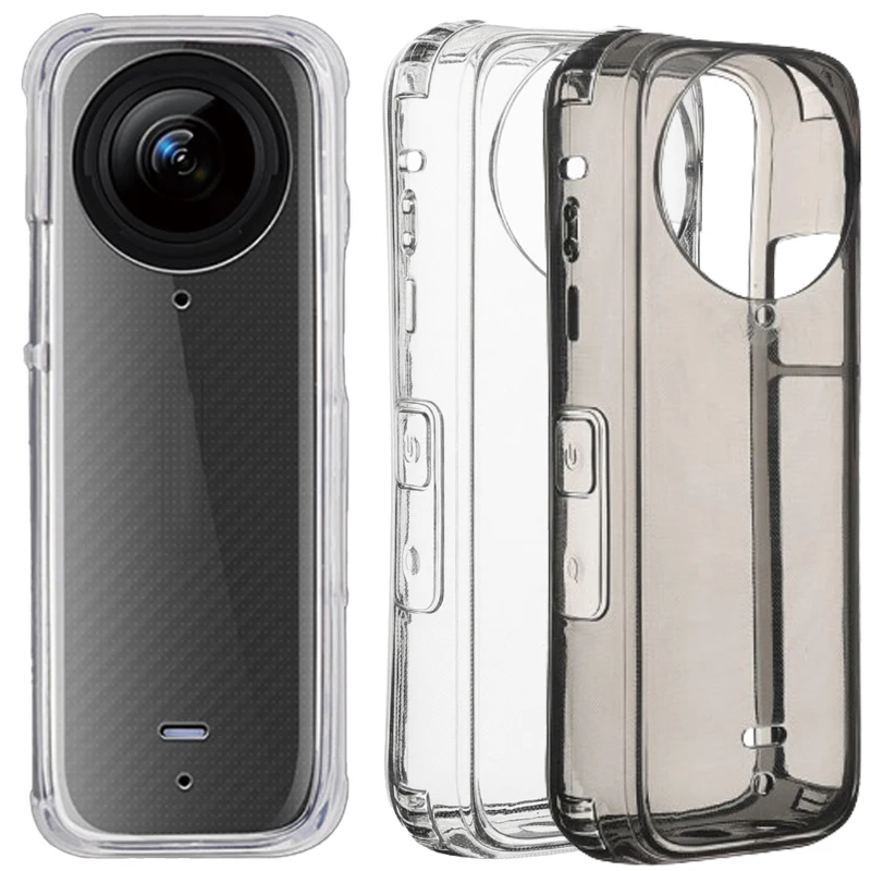 For Insta360 X4 Action Video Cameras Shockproof Protector Cover Transparent Anti-Scratch Protective Case For Insta 360 X4