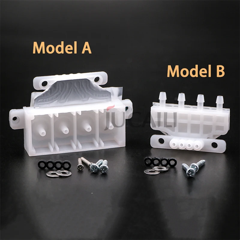 

Jucaili 2pcs Epson 5113 Printhead Ink Damper Transfer Converter Solvent Printer Damper Adapter for Printing Machinery Parts