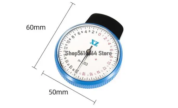 Optical Lens Clock Base Curve Measurement Radian Meter Gauge Measure Presbyopia Meter Range: +/-20 Index: 1.53 Accuracy: 0.25