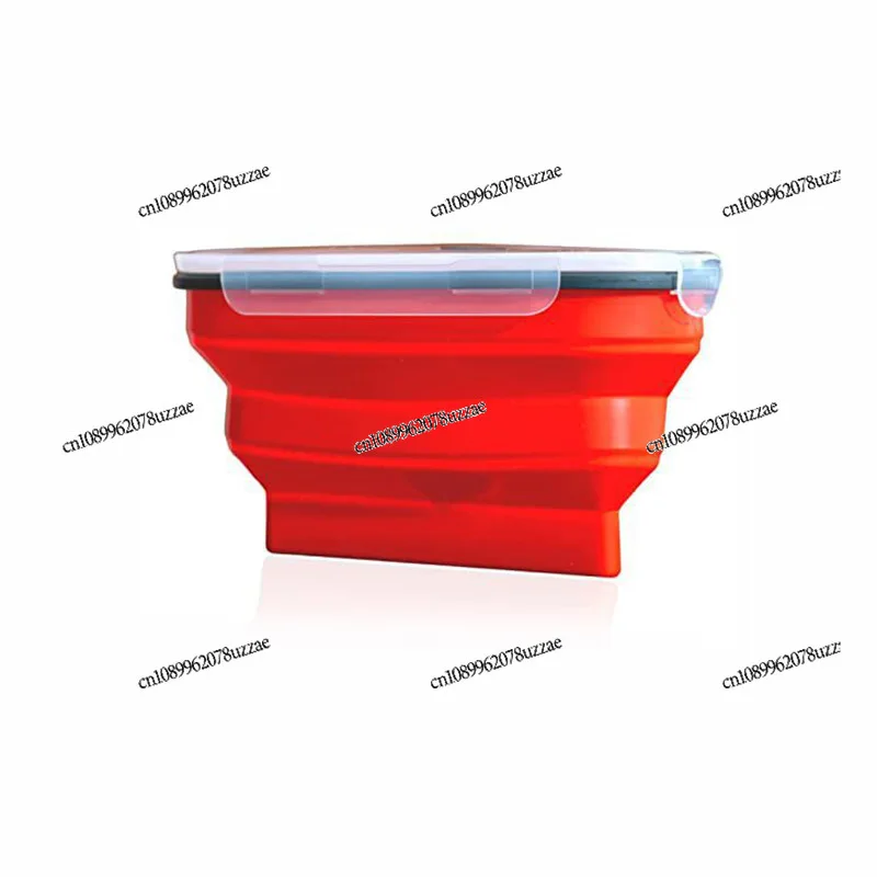 Pizza Crisper Pizza Pack Food Silicone, Folding, Sandwich, Food Storage Box