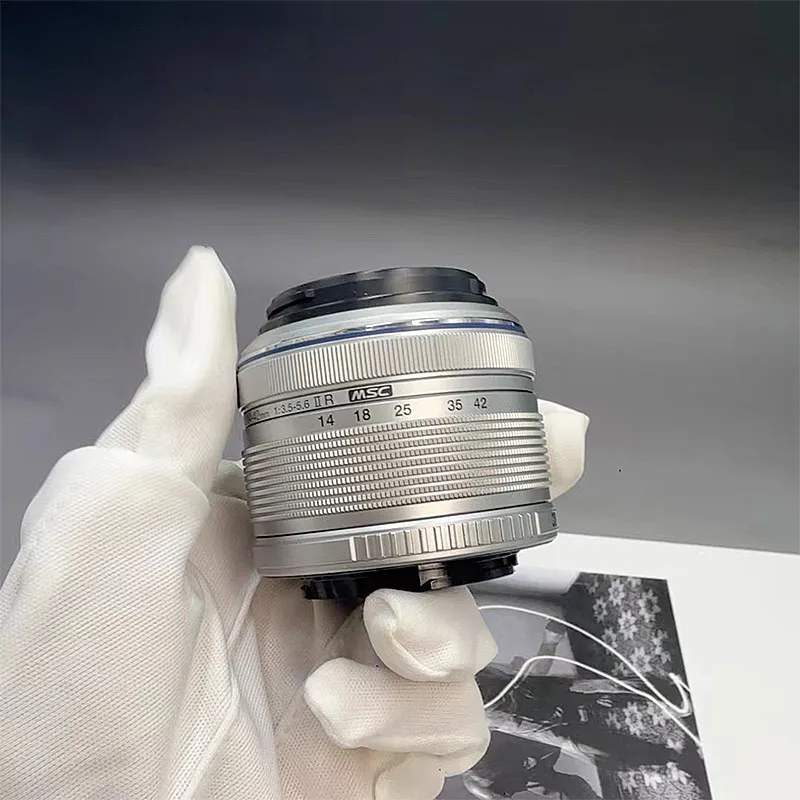 98%新品 純正 M.ZD 14-42mm F3.5-5.6 II R レンズ オリンパス 1442 II R レンズ M43マウント ミラーレスレンズ