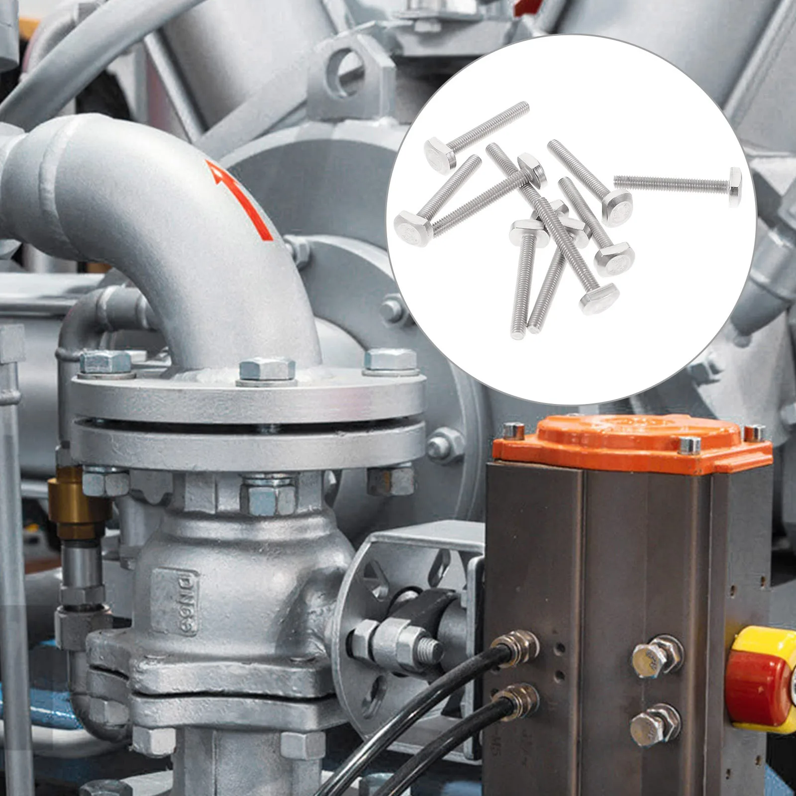 

10pcs Type Bolts M6X45 Stainless Steel T Track Accessories For Woodworking Jig Fixtures T Slot Sliding Bolt Hammer Head Stud