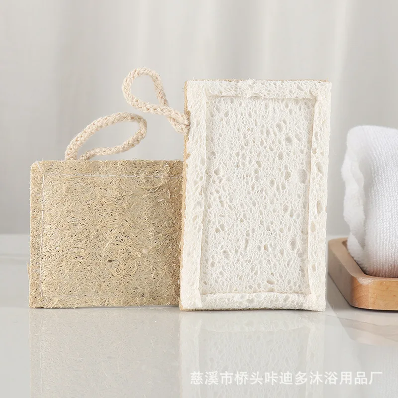 Multipurpose Organic Loofah Sponge, Kitchen Dish Washing Pad & Bath Exfoliating Loofah, Zero Waste Compostable Dish Scrubber