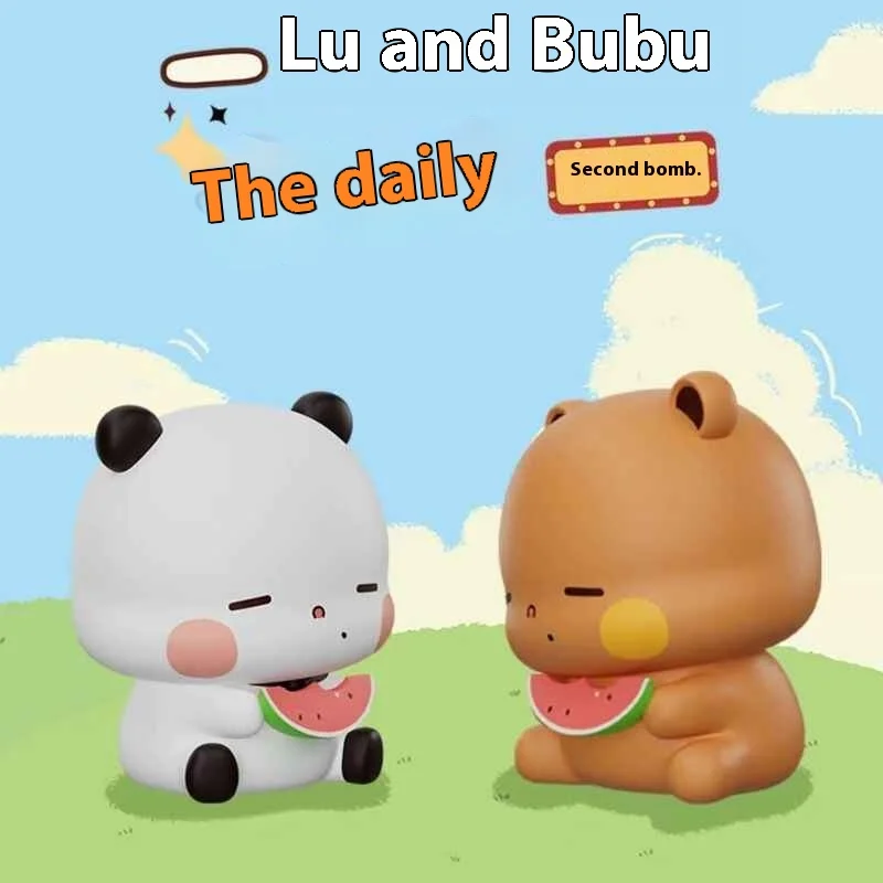 

Original Panda Bubu And Yier Blind Box V2 Daily Life Series Blind Box Toys 2.0 Cute Cartoon Panda Doll Random Blind Box Gift