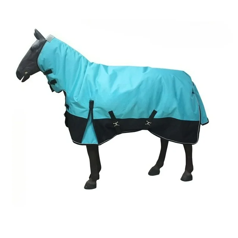 Full-neck Horse Rug; This Nylon Rug Is Waterproof and Breathable, Making It Ideal for Everyday Use on Horses