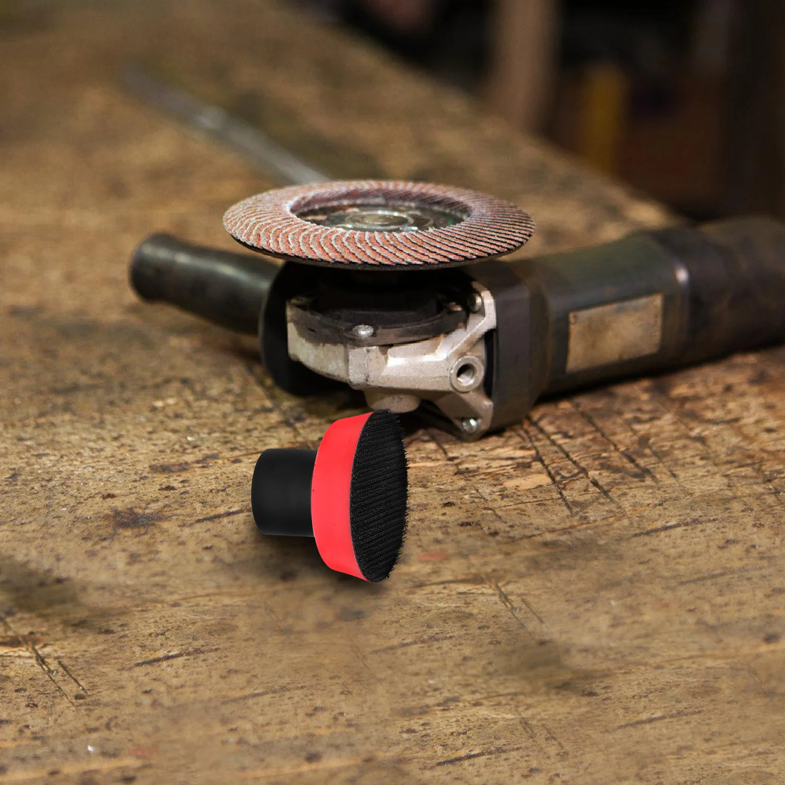 

Опорная пластина для угловой шлифовальной машины с резьбой, красная 50-миллиметровая самоклеящаяся полировальная подушечка, удлинитель, подходит для полировщика автомобиля, резервная подушечка