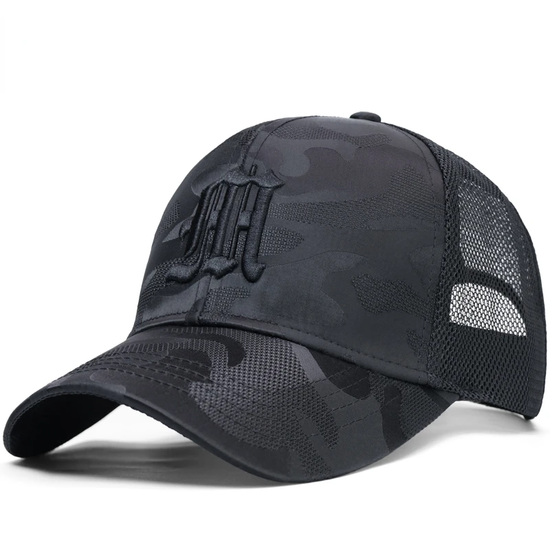 Big Head Man Large Size Mesh Baseball Hats Male Outdoors Plus Size Sport Caps Dad Oversize Trucker Cap 55-60cm 60-66cm