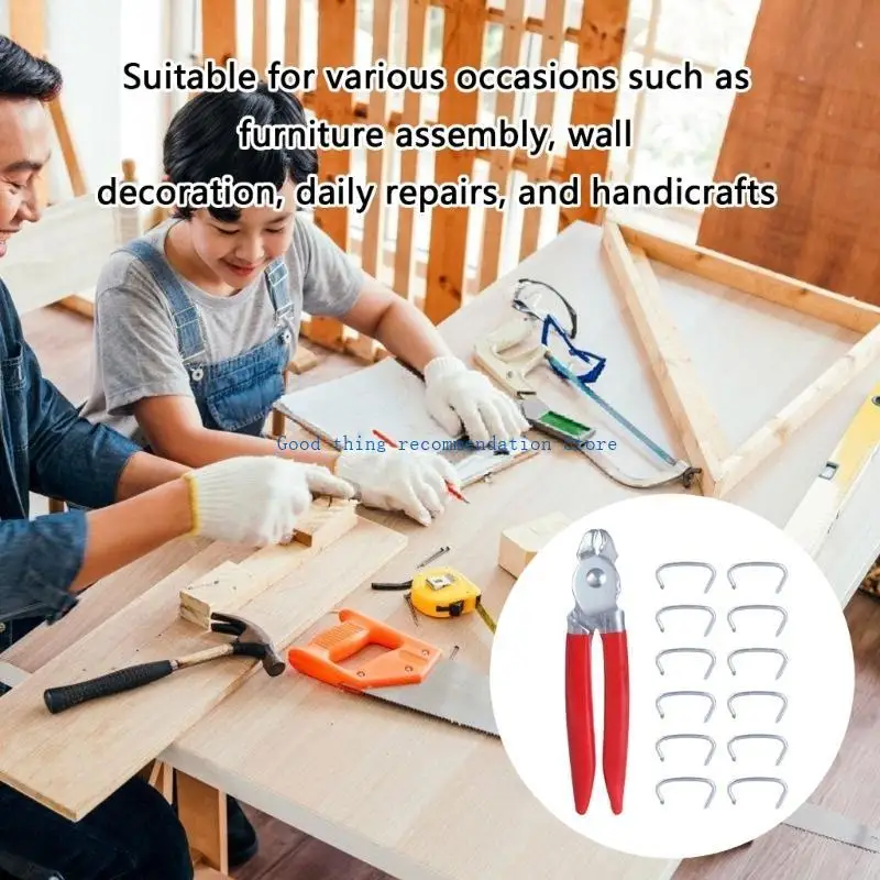 

634e 300pcs оцинкованные зажимы с зажимыми кольцами Pliers Repair Pliers Pliers