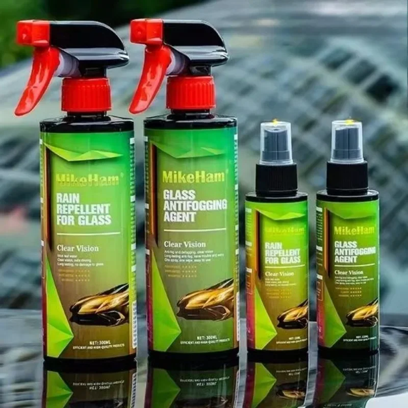 MikeHam Car Windshield Glass Water Rain Repellent Auto Nano Paint Rainy Day Window Vision Clear Coating Anti-rain Treatment