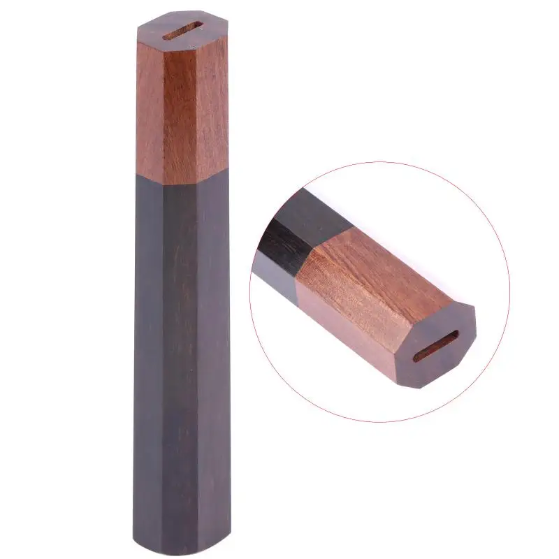【HM】DIY Kitchen Chef Knife Handle ECO Friendly Natural Wooden Knives Making Details Accessories Octagonal Handle