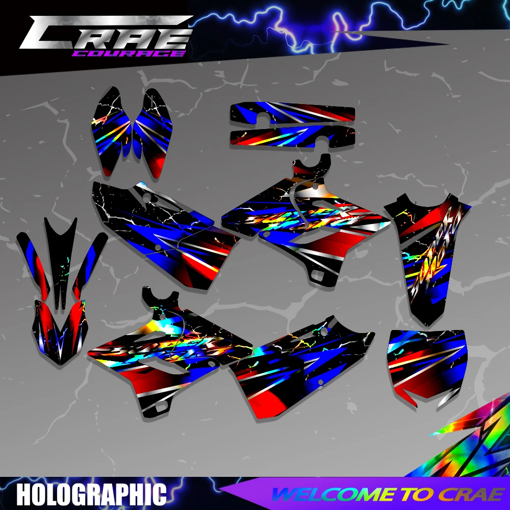 Motocross Background Graphics Decals Stickers Kit FOR YAMAHA YZ125 YZ250 125 YZ 2015 2016 2017 2018 2019 2020 2021 250YZ Custom