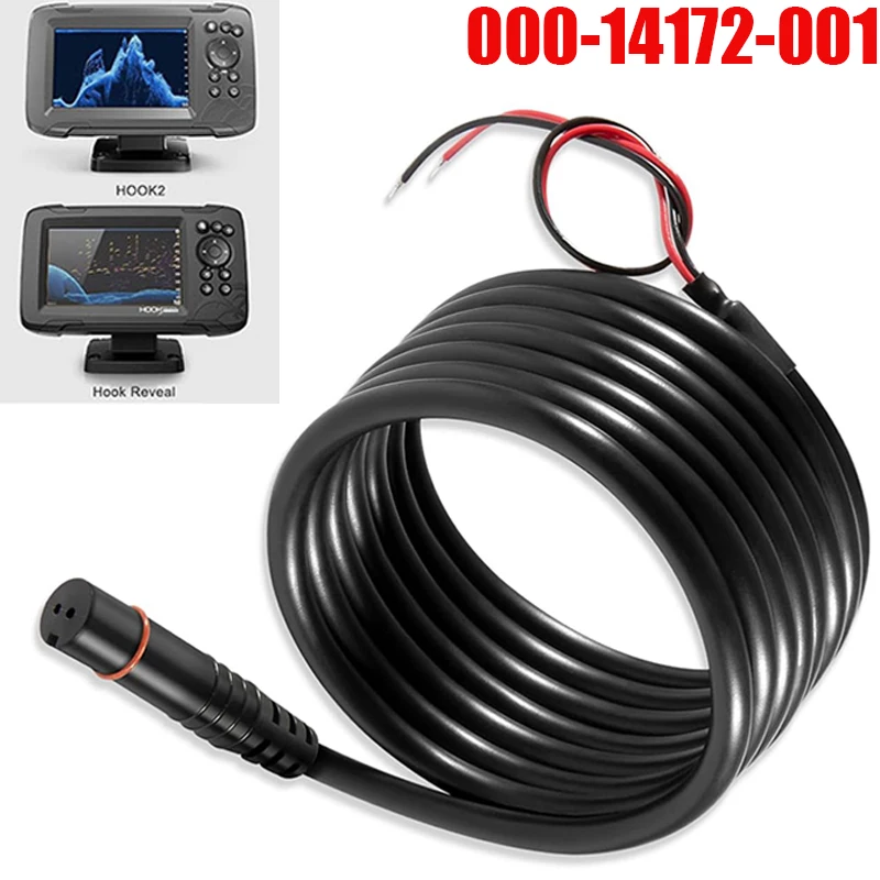 

000-14172-001 HOOK2 Power Cable Power Cord Compatible with Lowrance HOOK2 and Hook Reveal Range Series 5" 7" 9" 12"