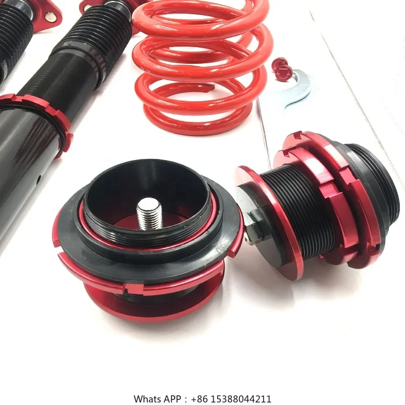 AS Series Coilover Suspension Shock Absorbers Full-length Fixed Vehicle Height Adjustment With High Tension Spring