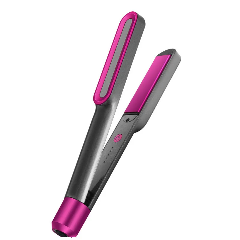 2in1 Hair Flat Iron 3D Floating PTC Fast Heating 5 Level Temperature Options Automatic Power Off Protect Hair Straightener