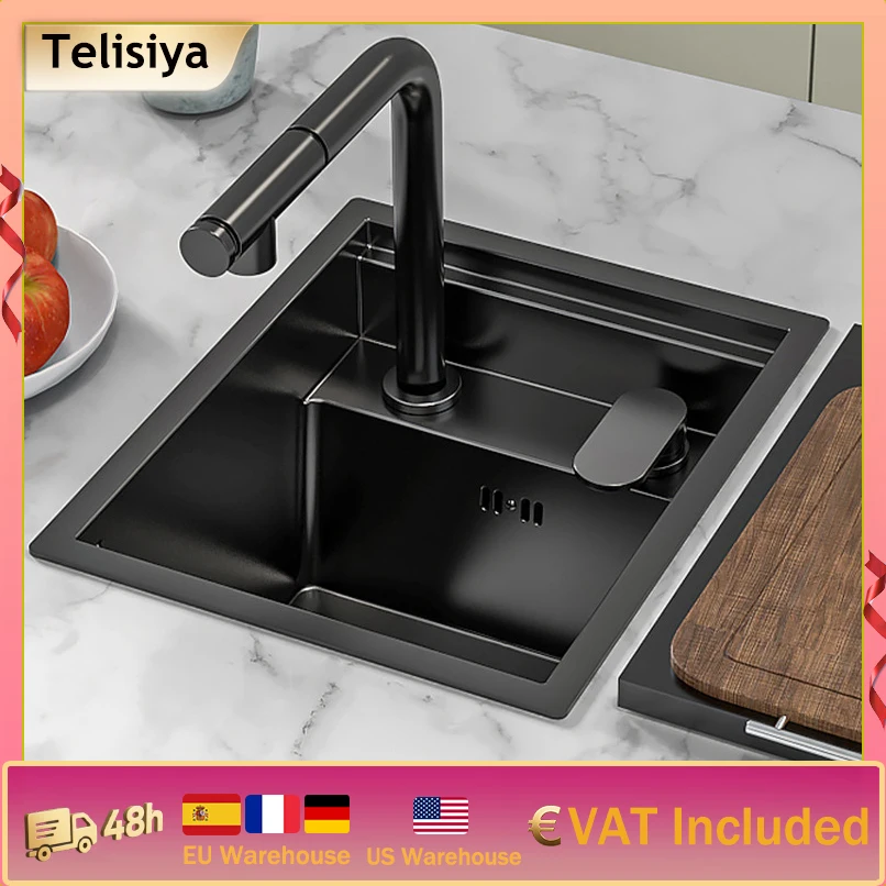 

Hidden Bar Apartment Stainless Steel Kitchen Sink Hand Wash Basin Vegetable Dish Wash Basin Undermount Basin Mini Single Slot