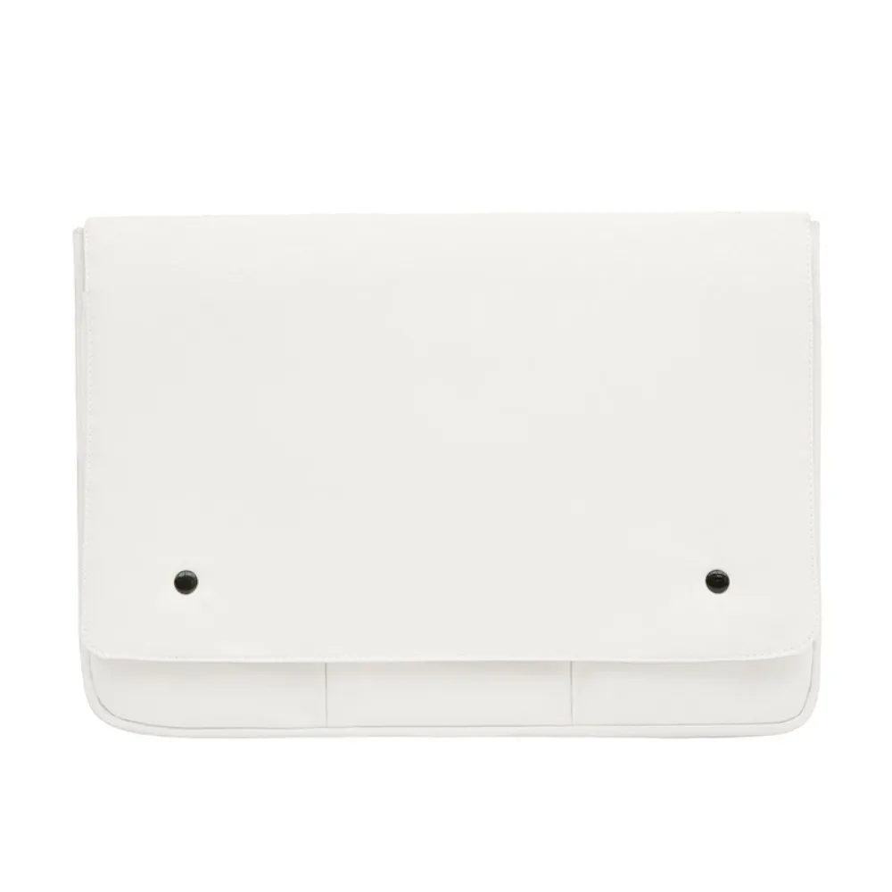 

14/15 Inch Laptop Sleeve Waterproof with Flip Cover Laptop Protective Pouch Multi-compartment Shockproof Laptop Case Office